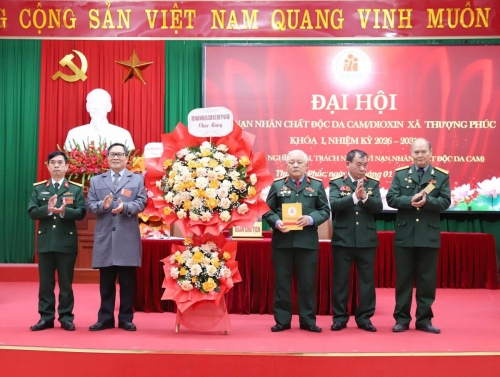 HỘI NẠN NHAN CHẤT ĐỘC DA CAM/DIOXIN XÃ THƯỢNG PHÚC ĐẠI HỘI NHIỆM KỲ 2026 -2031