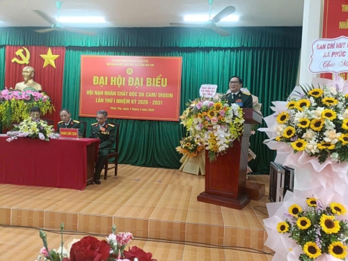 HỘI NẠN NHÂN CHẤT ĐỘC DA CAM/DIOXIN XÃ HÁT MÔN VÀ XÃ PHÚC THỌ TỔ CHỨC THÀNH CÔNG ĐẠI HỘI LẦN THỨ NHẤT NHIỆM KỲ 2026 - 2031