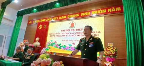 HỘI NẠN NHÂN CHẤT ĐỘC DA CAM/DIOXIN XÃ NỘI BÀI TIẾN HÀNH ĐẠI HỘI NHIỆM KỲ 2026 -2031