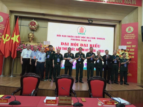 HỘI NẠN NHÂN CHẤT ĐỘC DA CAM/DIOXIN PHƯỜNG NGỌC HÀ TỔ CHỨC ĐẠI HỘI NHIỆM KỲ 2026 -2031